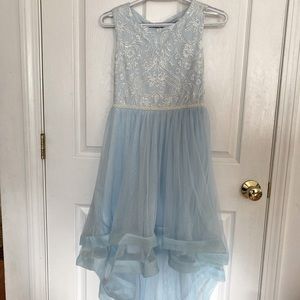 Girls formal dress lightly worn